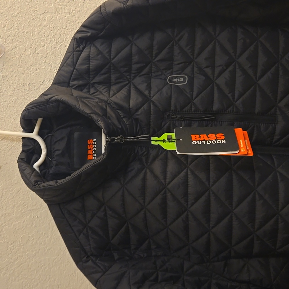 Bass Outdoor Puffer Jacket - Black - XXL - Picture 4 of 16